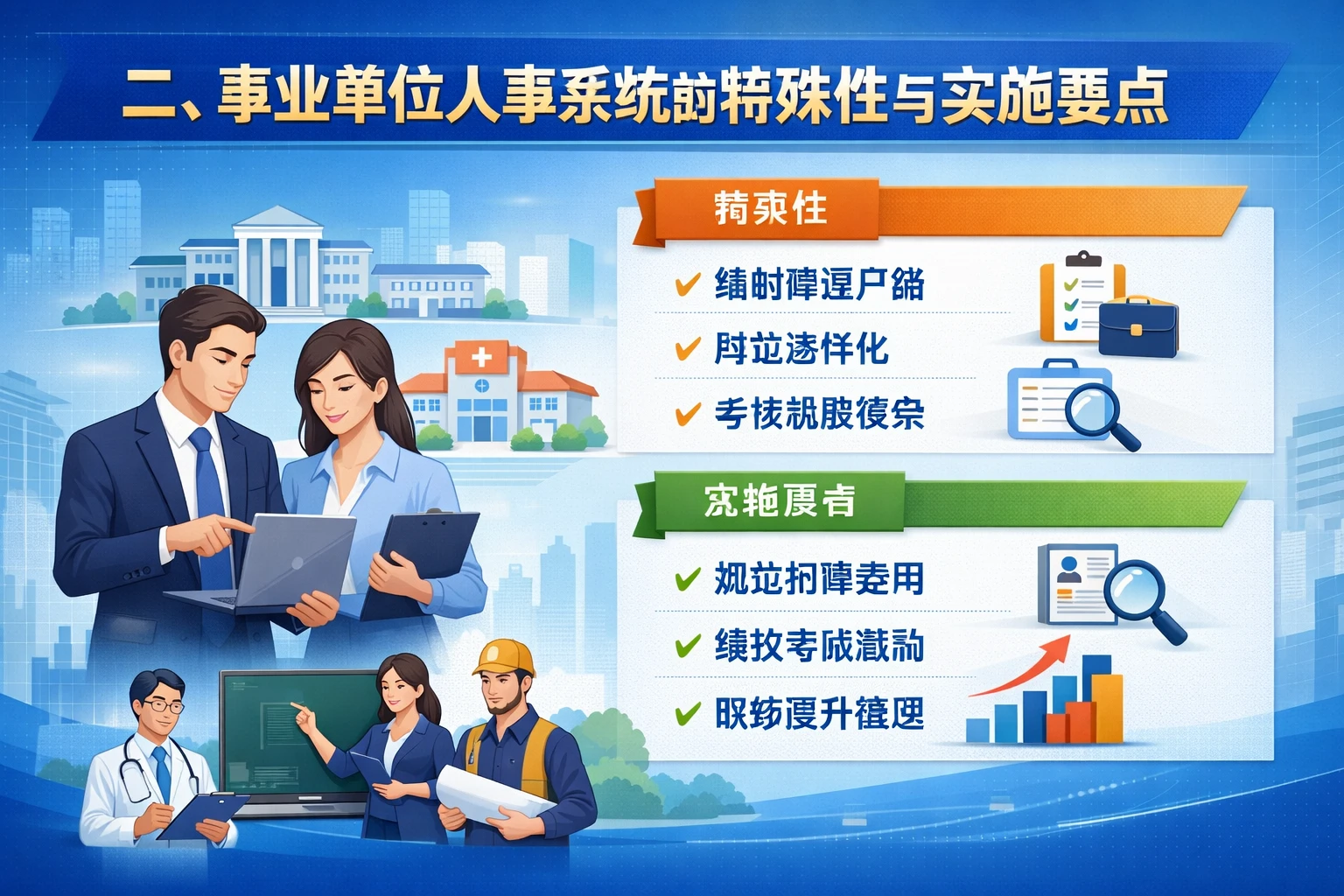 二、事业单位人事系统的特殊性与实施要点