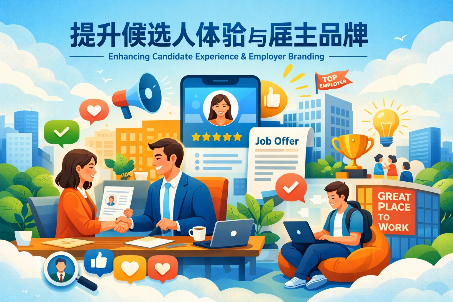 提升候选人体验与雇主品牌