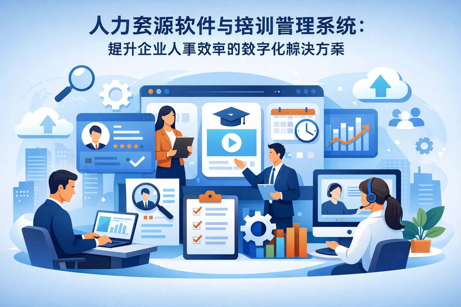 人力资源软件与培训管理系统：提升企业人事效率的数字化解决方案