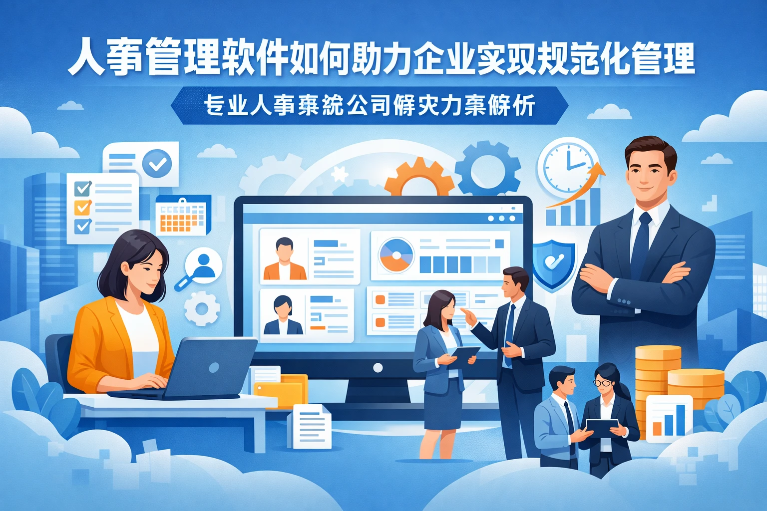 人事管理软件如何助力企业实现规范化管理——专业人事系统公司解决方案解析