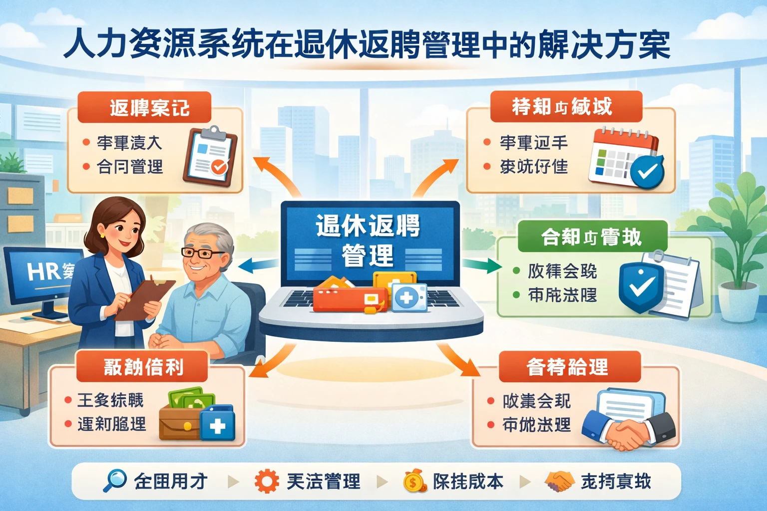 人力资源系统在退休返聘管理中的解决方案