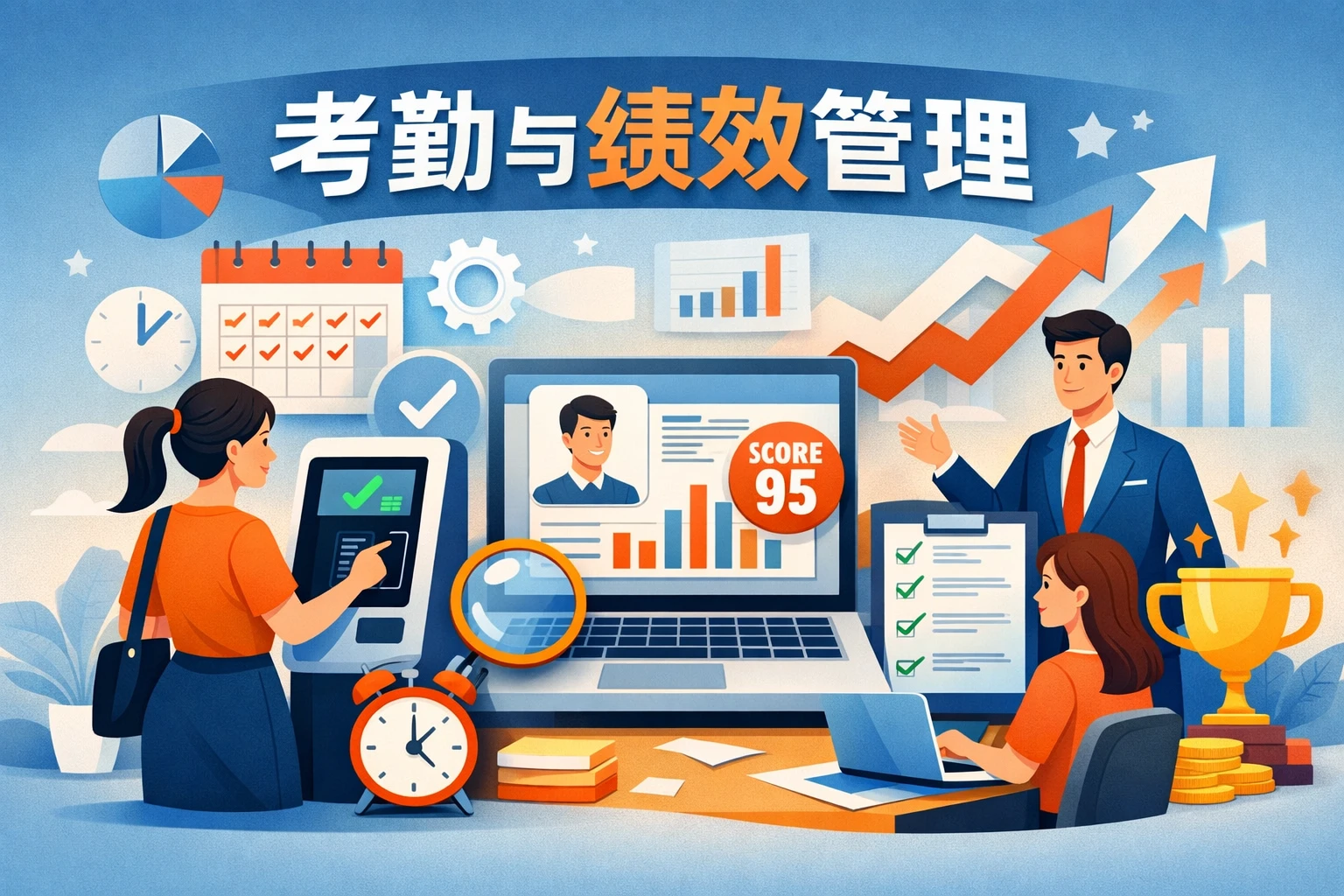 考勤与绩效管理