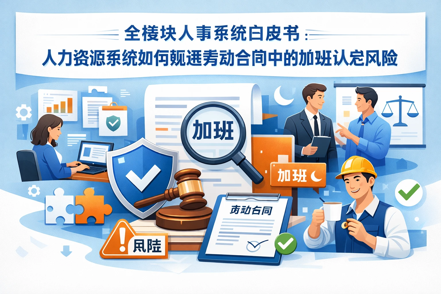 全模块人事系统白皮书：人力资源系统如何规避劳动合同中的加班认定风险