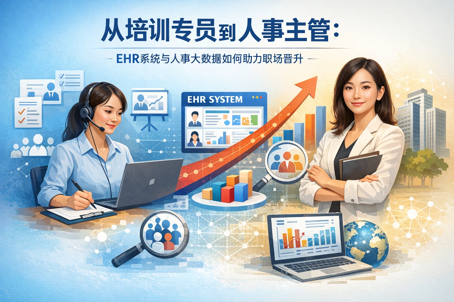 从培训专员到人事主管：EHR系统与人事大数据如何助力职场晋升