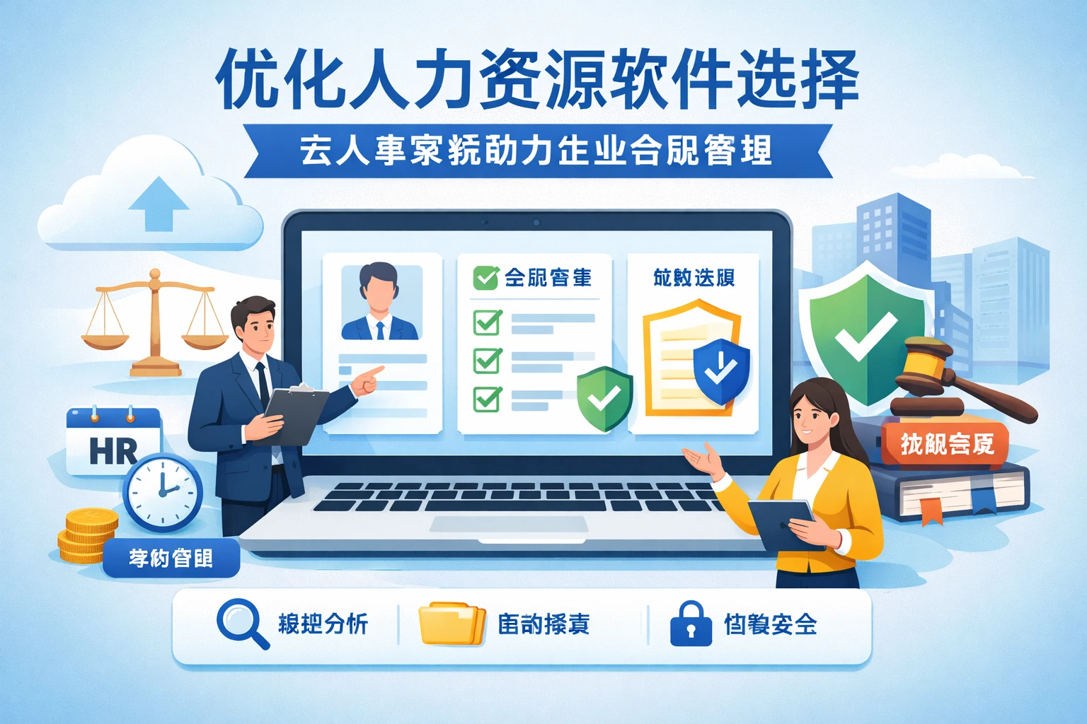 优化人力资源软件选择：云人事系统助力企业合规管理