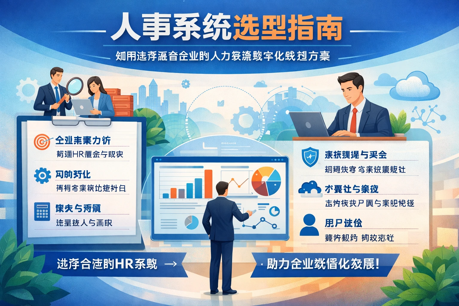 人事系统选型指南：如何选择适合企业的人力资源数字化转型方案