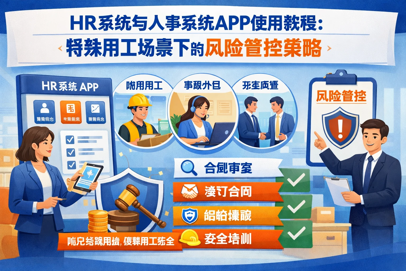 HR系统与人事系统APP使用教程：特殊用工场景下的风险管控策略