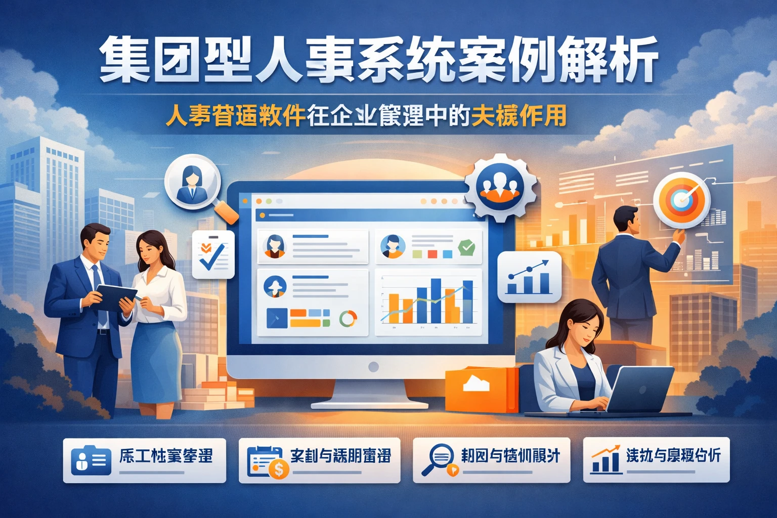 集团型人事系统案例解析：人事管理软件在企业管理中的关键作用