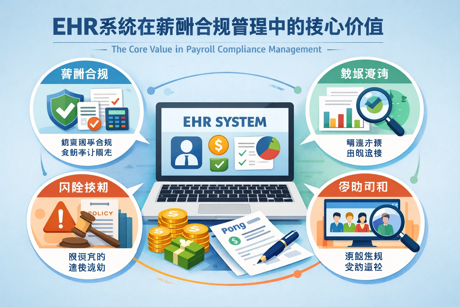 ehr系统在薪酬合规管理中的核心价值