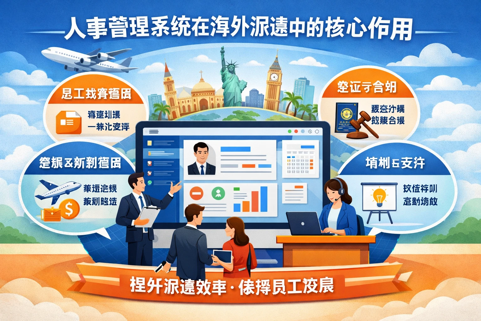 人事管理系统在海外派遣中的核心作用