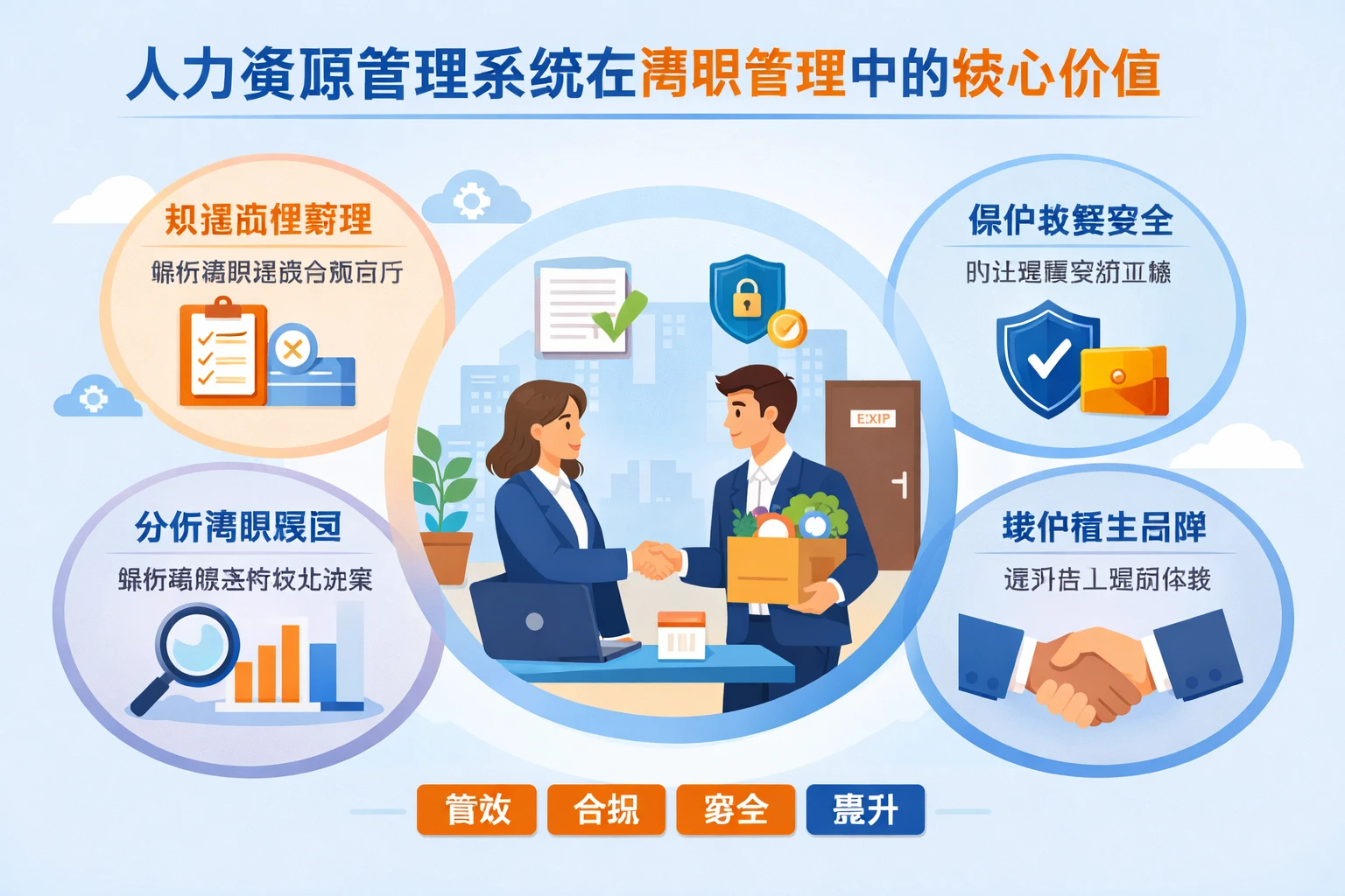 人力资源管理系统在离职管理中的核心价值