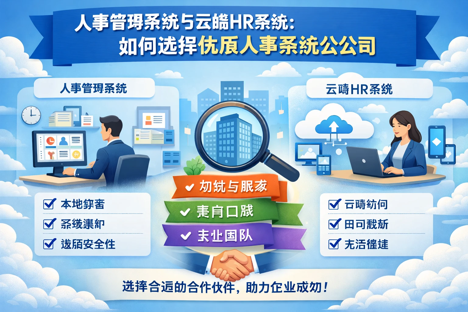 人事管理系统与云端HR系统:如何选择优质人事系统公司