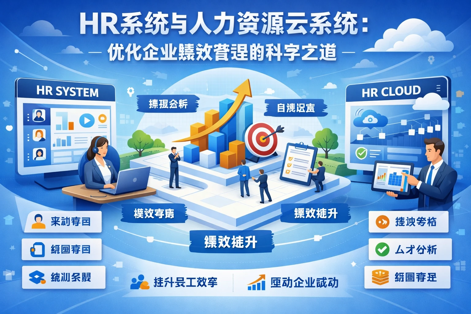 HR系统与人力资源云系统：优化企业绩效管理的科学之道