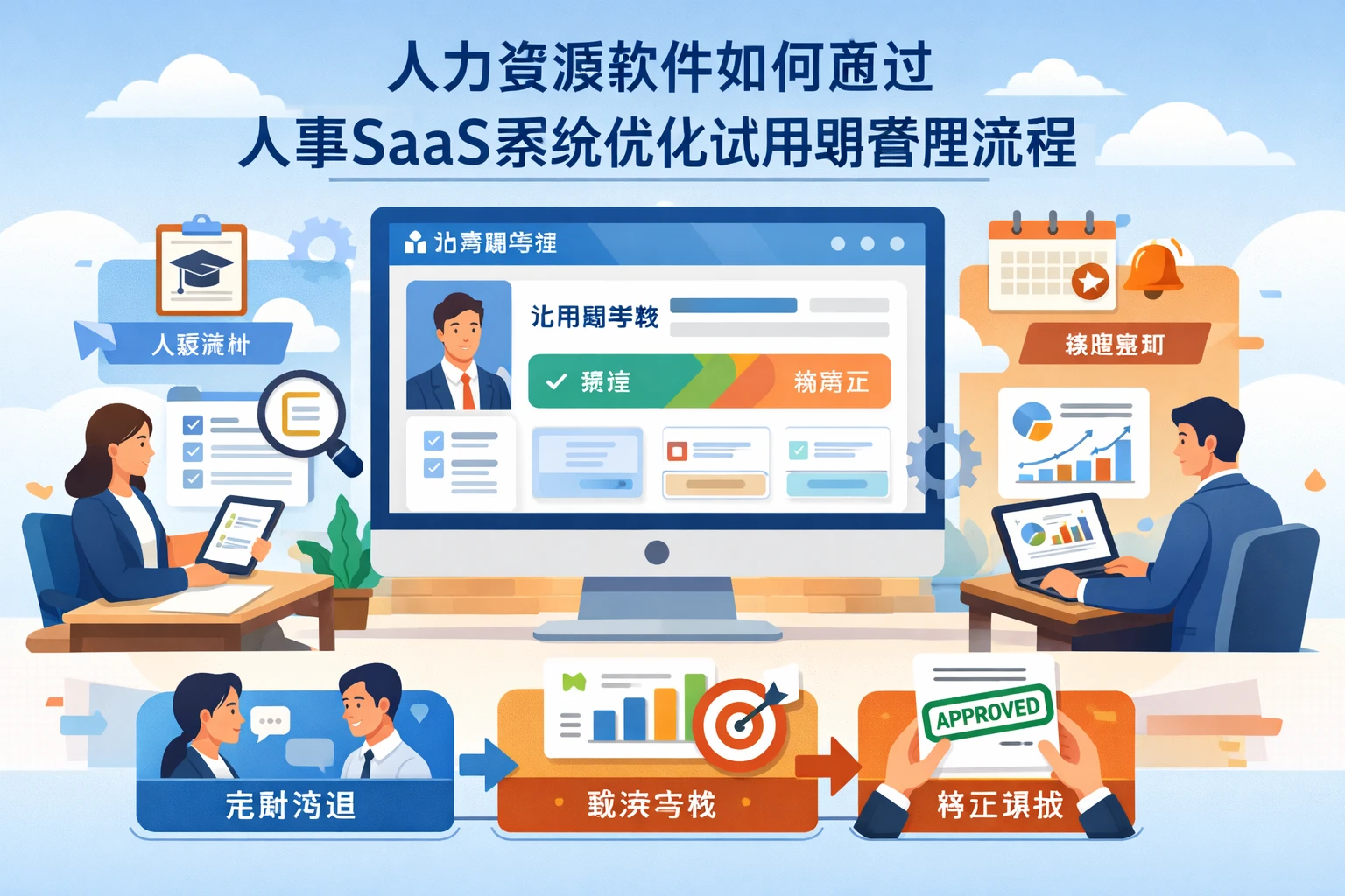 人力资源软件如何通过人事SaaS系统优化试用期管理流程