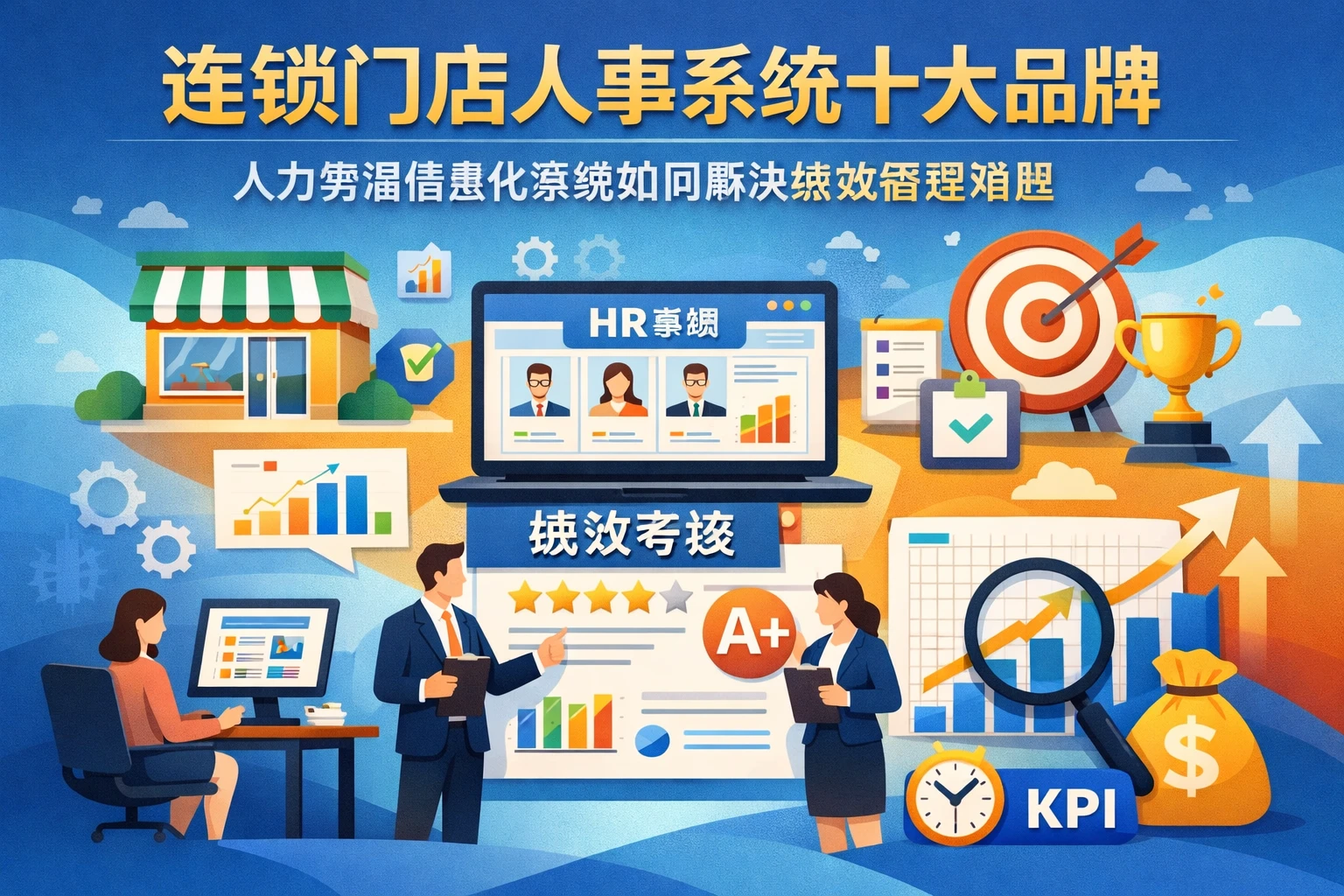 连锁门店人事系统十大品牌：人力资源信息化系统如何解决绩效管理难题