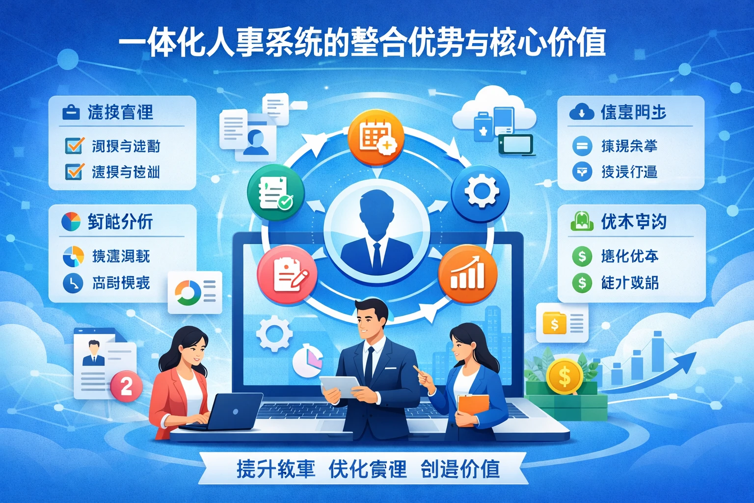 一体化人事系统的整合优势与核心价值