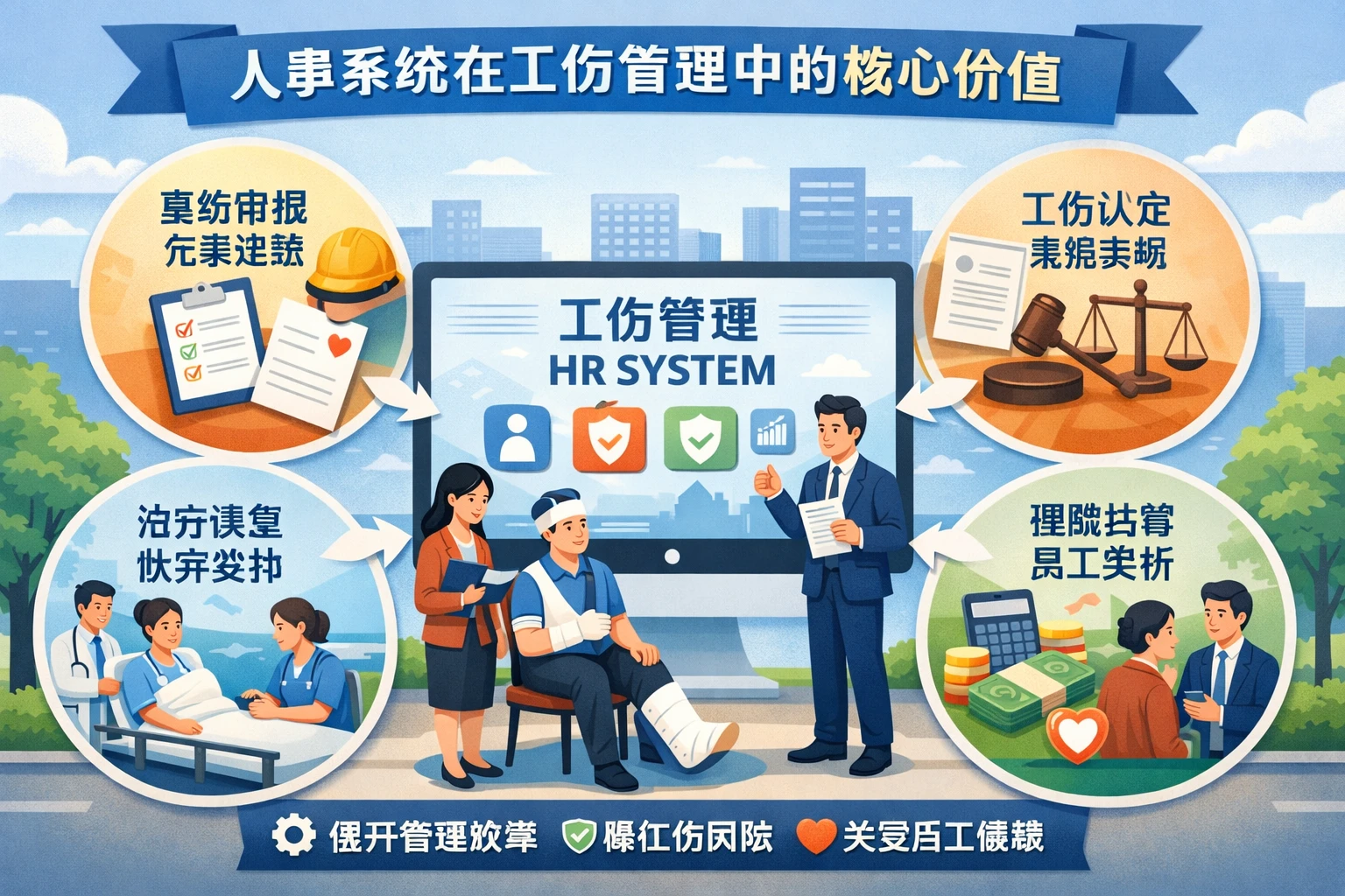 人事系统在工伤管理中的核心价值