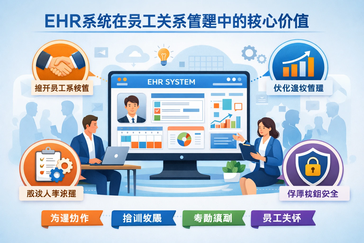 EHR系统在员工关系管理中的核心价值