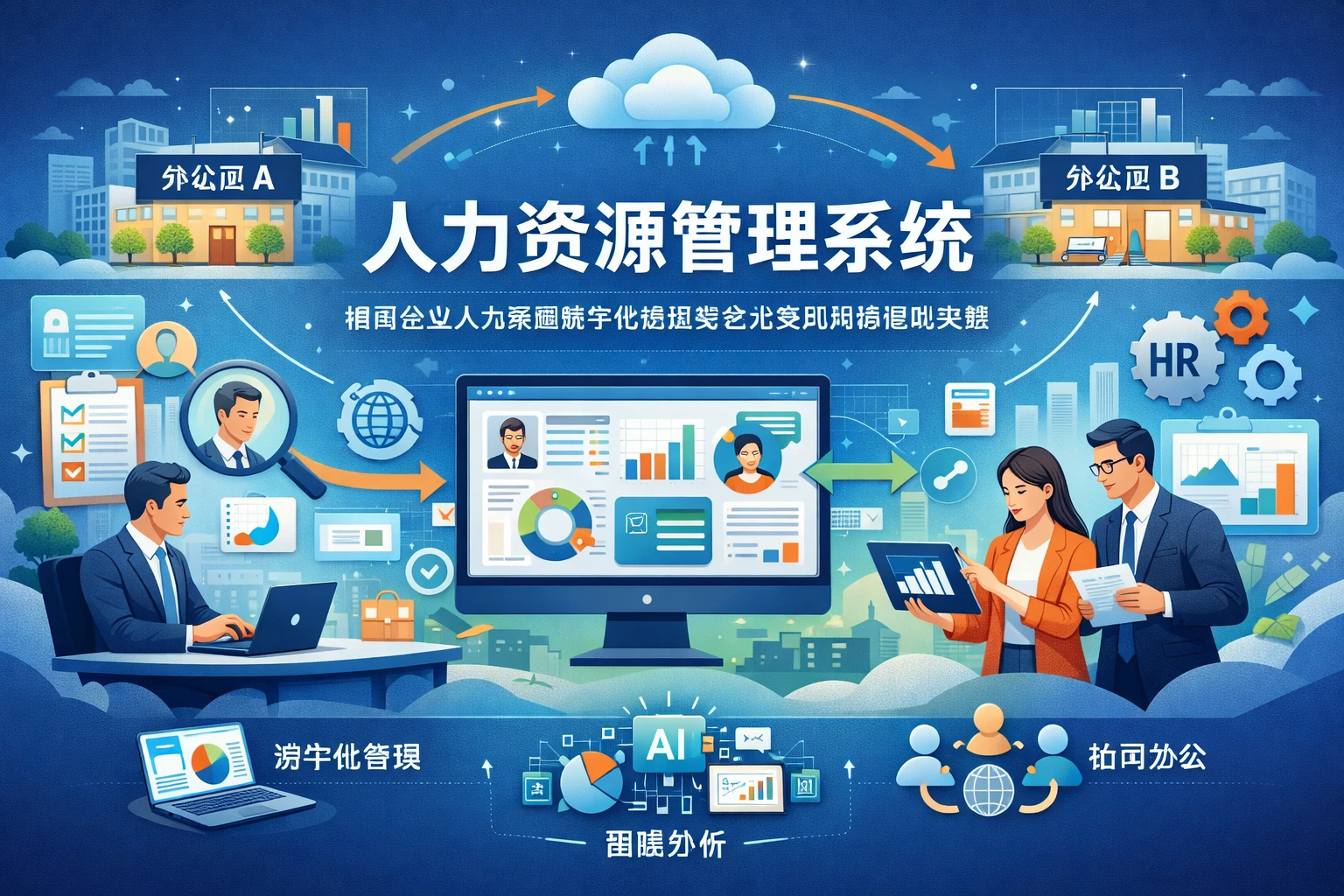 人力资源管理系统：推动企业人力资源数字化转型与多分支机构协同的关键