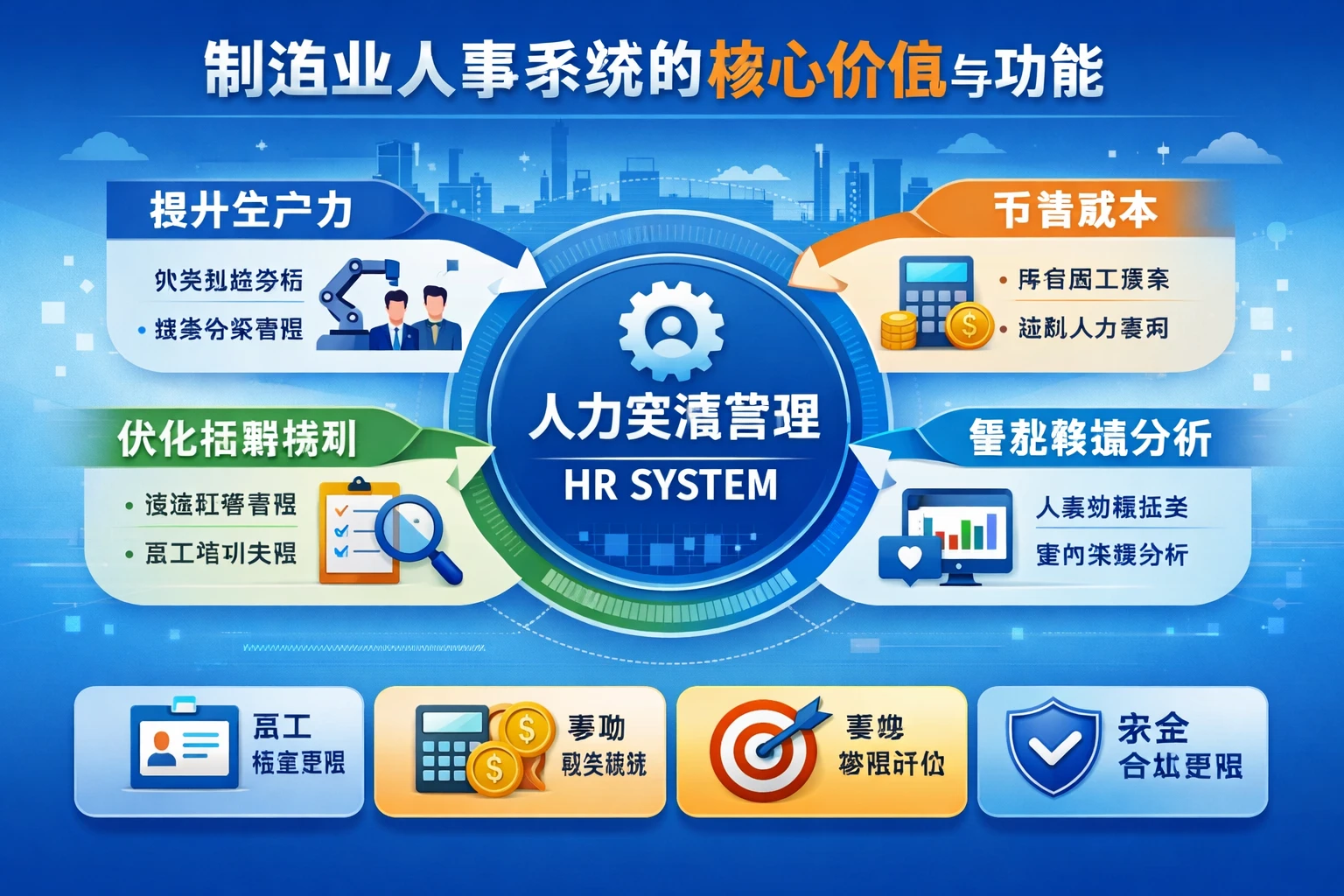 制造业人事系统的核心价值与功能