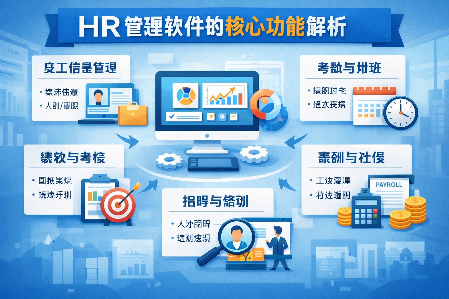 HR管理软件的核心功能解析
