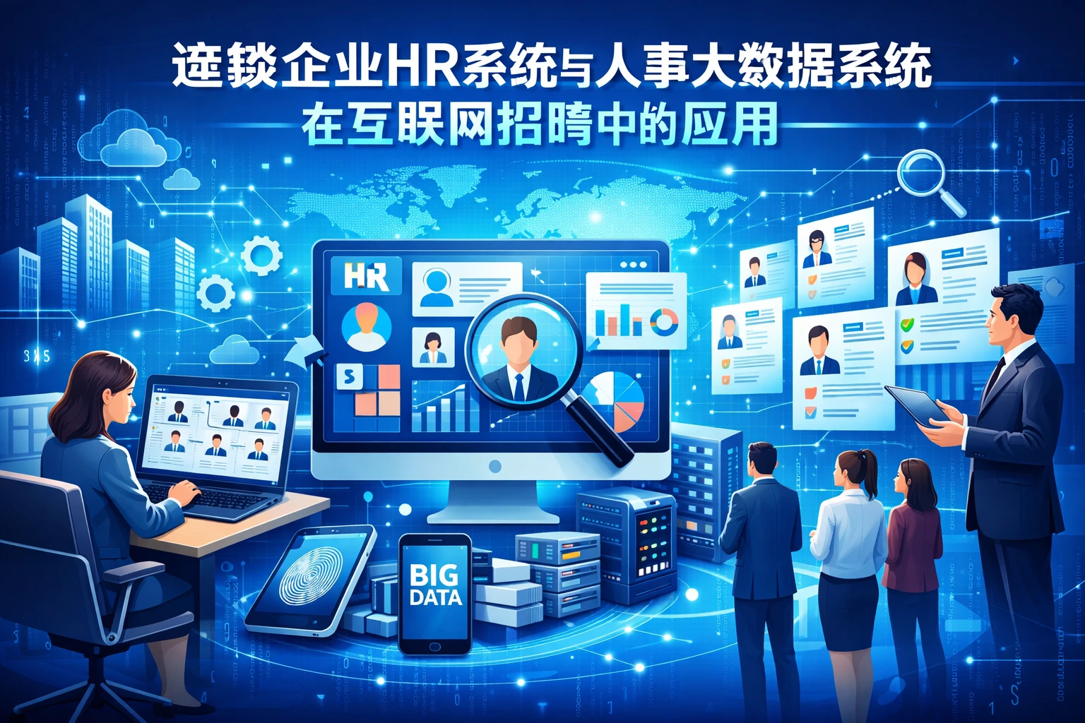 连锁企业HR系统与人事大数据系统在互联网招聘中的应用