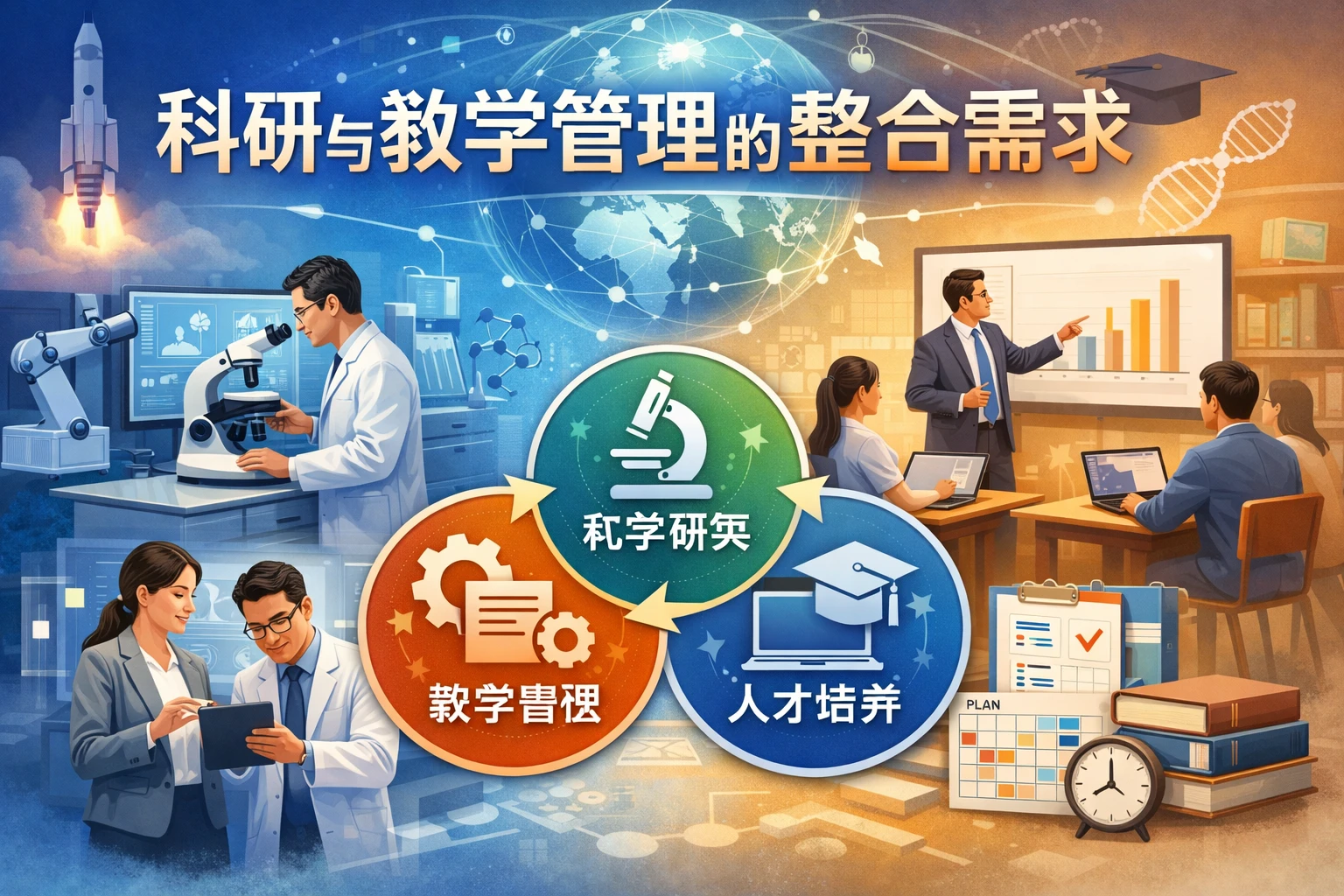 科研与教学管理的整合需求