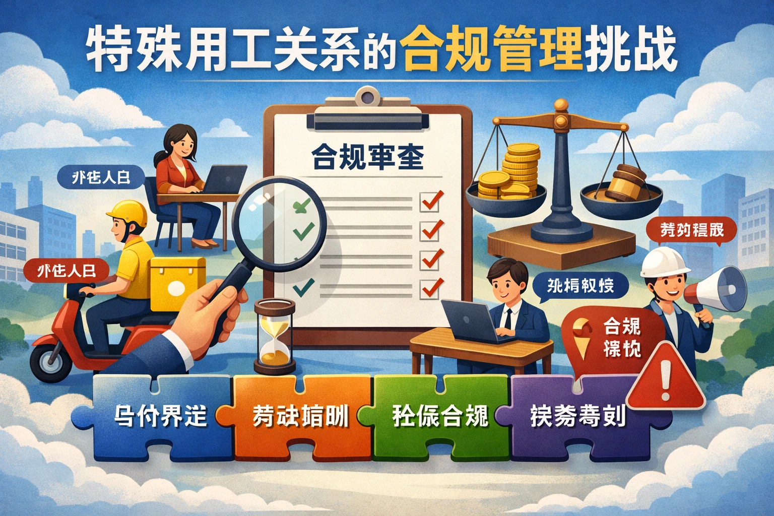 特殊用工关系的合规管理挑战