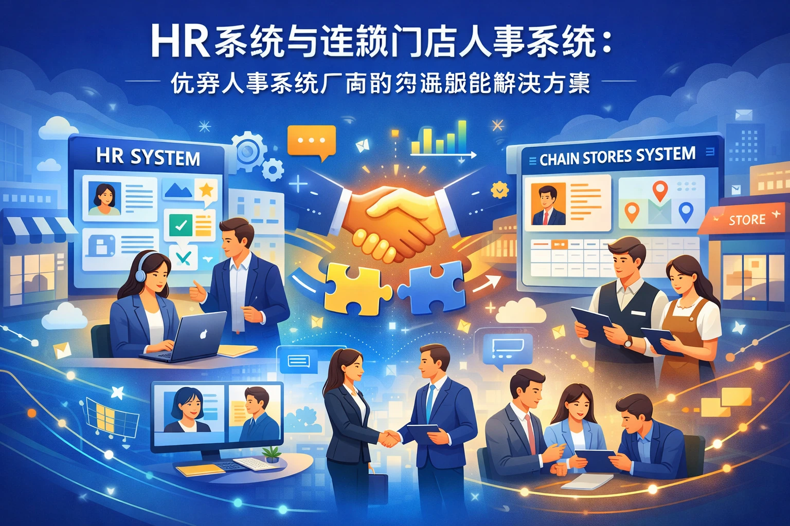 HR系统与连锁门店人事系统：优秀人事系统厂商的沟通赋能解决方案