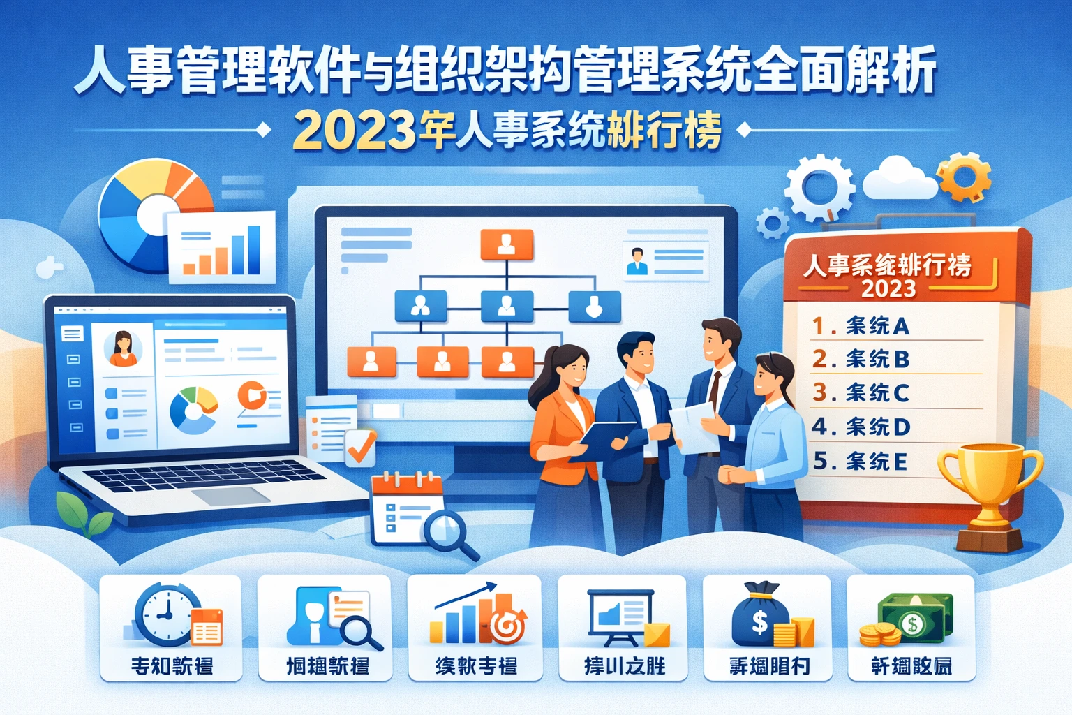 人事管理软件与组织架构管理系统全面解析:2023年人事系统排行榜