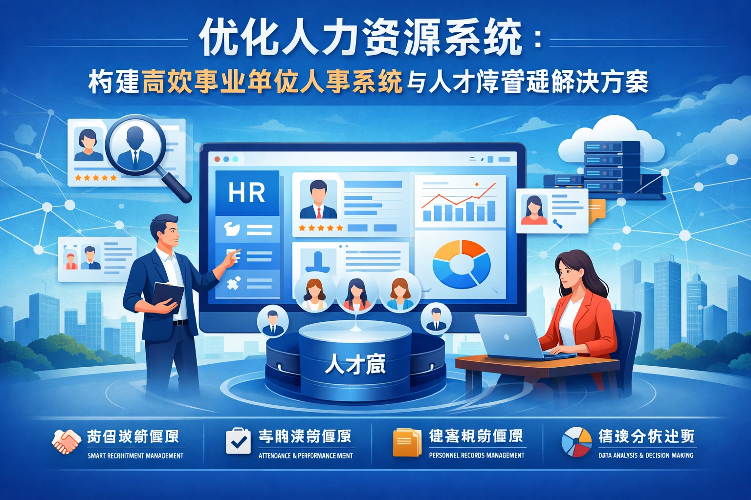 优化人力资源系统:构建高效事业单位人事系统与人才库管理解决方案