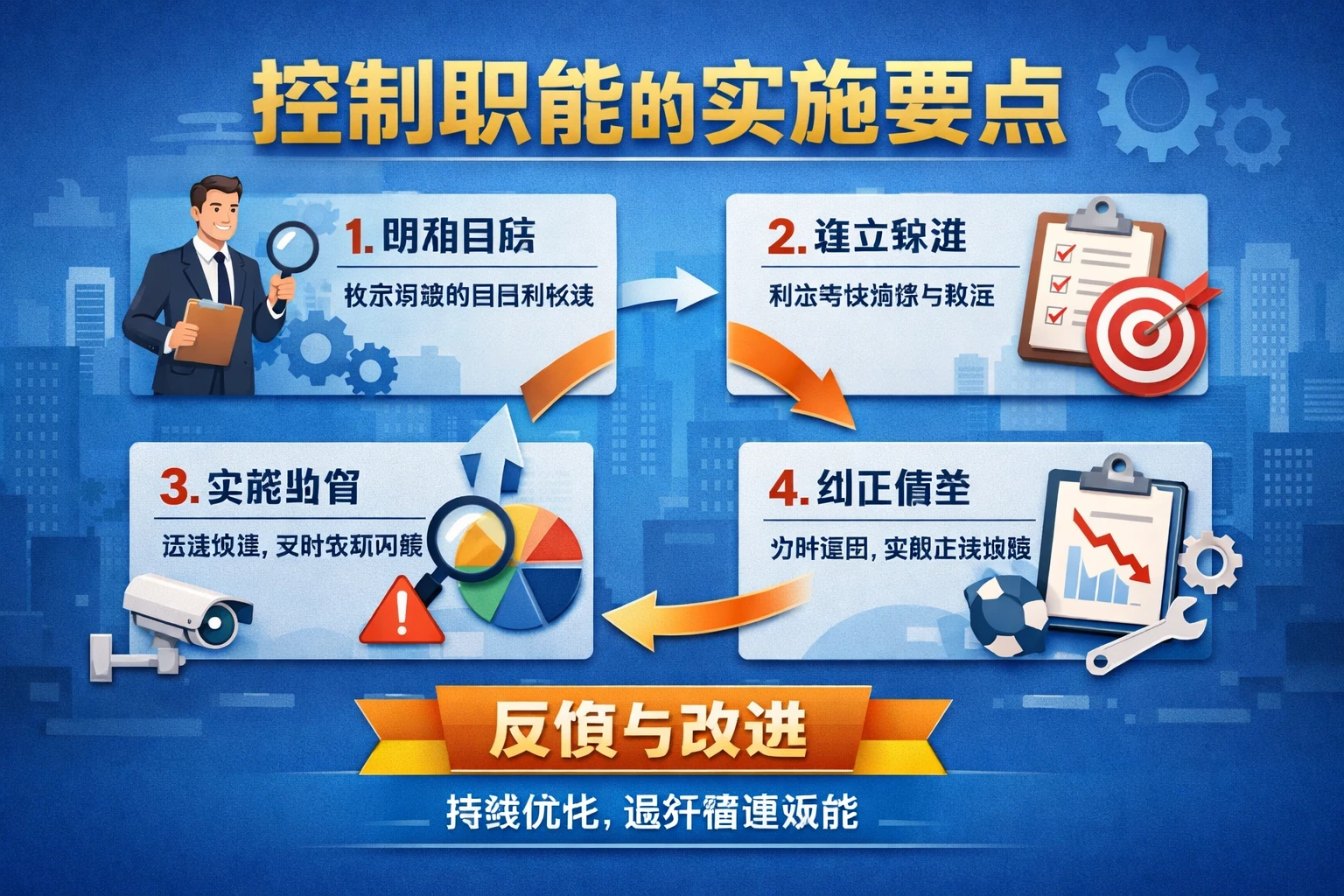 控制职能的实施要点