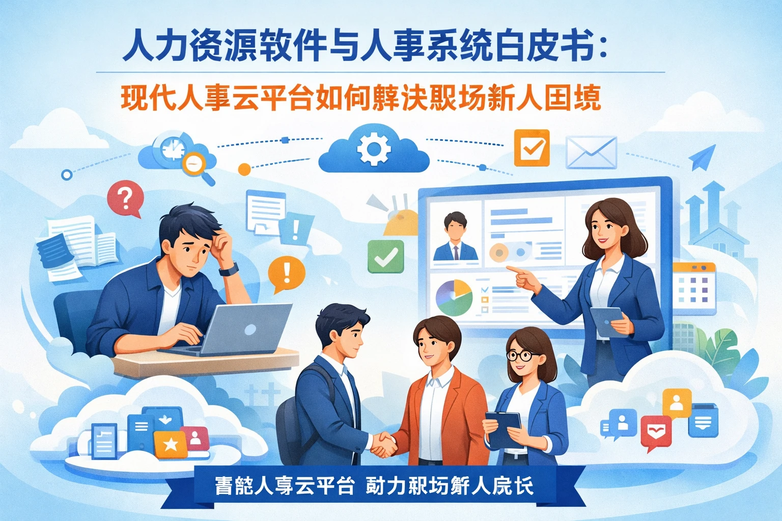 人力资源软件与人事系统白皮书：现代人事云平台如何解决职场新人困境