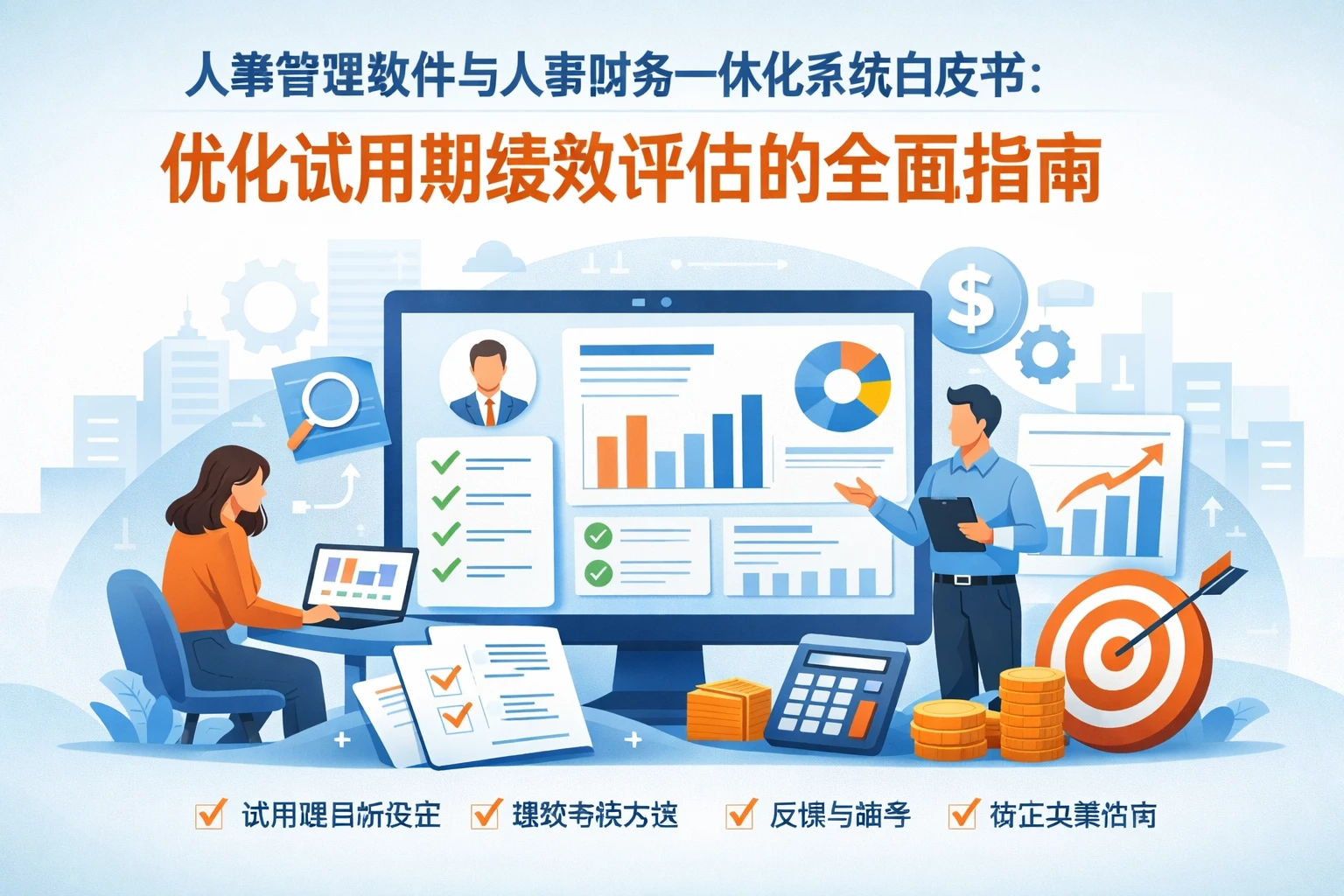 人事管理软件与人事财务一体化系统白皮书：优化试用期绩效评估的全面指南