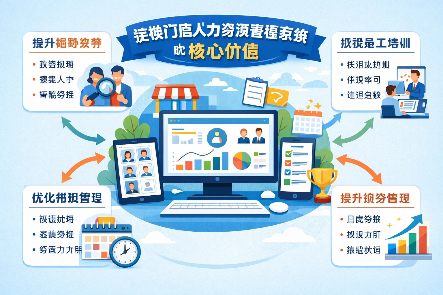 连锁门店人力资源管理系统的核心价值