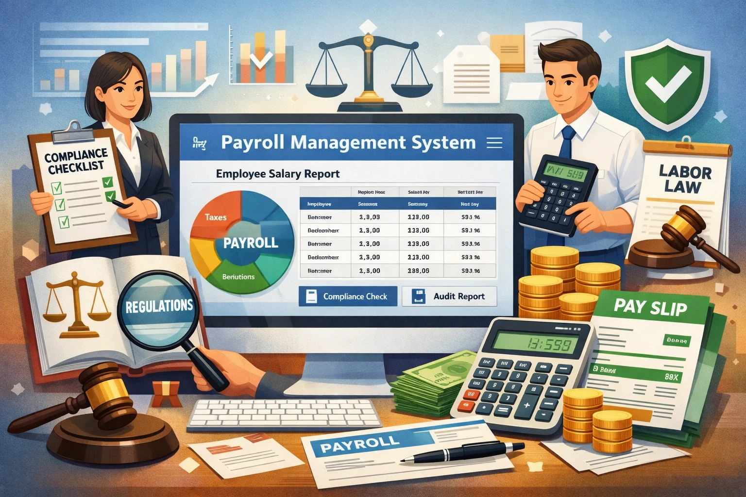 工资管理系统在薪酬合规中的重要性