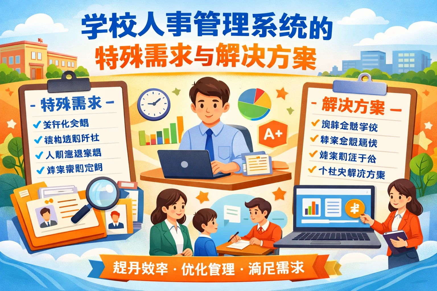 学校人事管理系统的特殊需求与解决方案