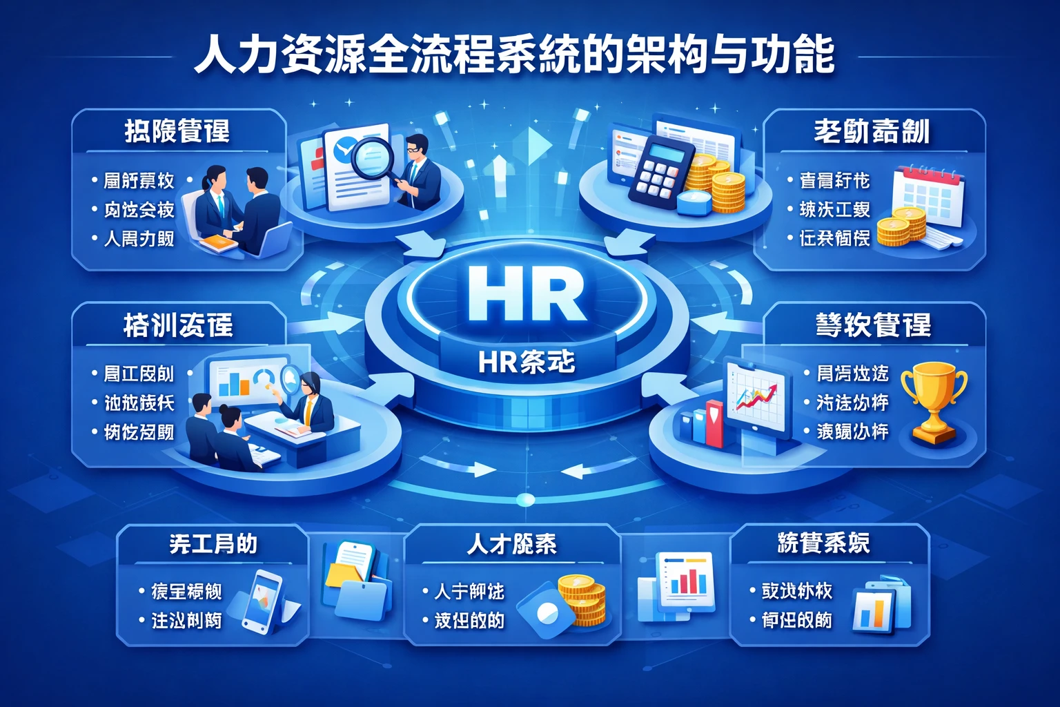 人力资源全流程系统的架构与功能