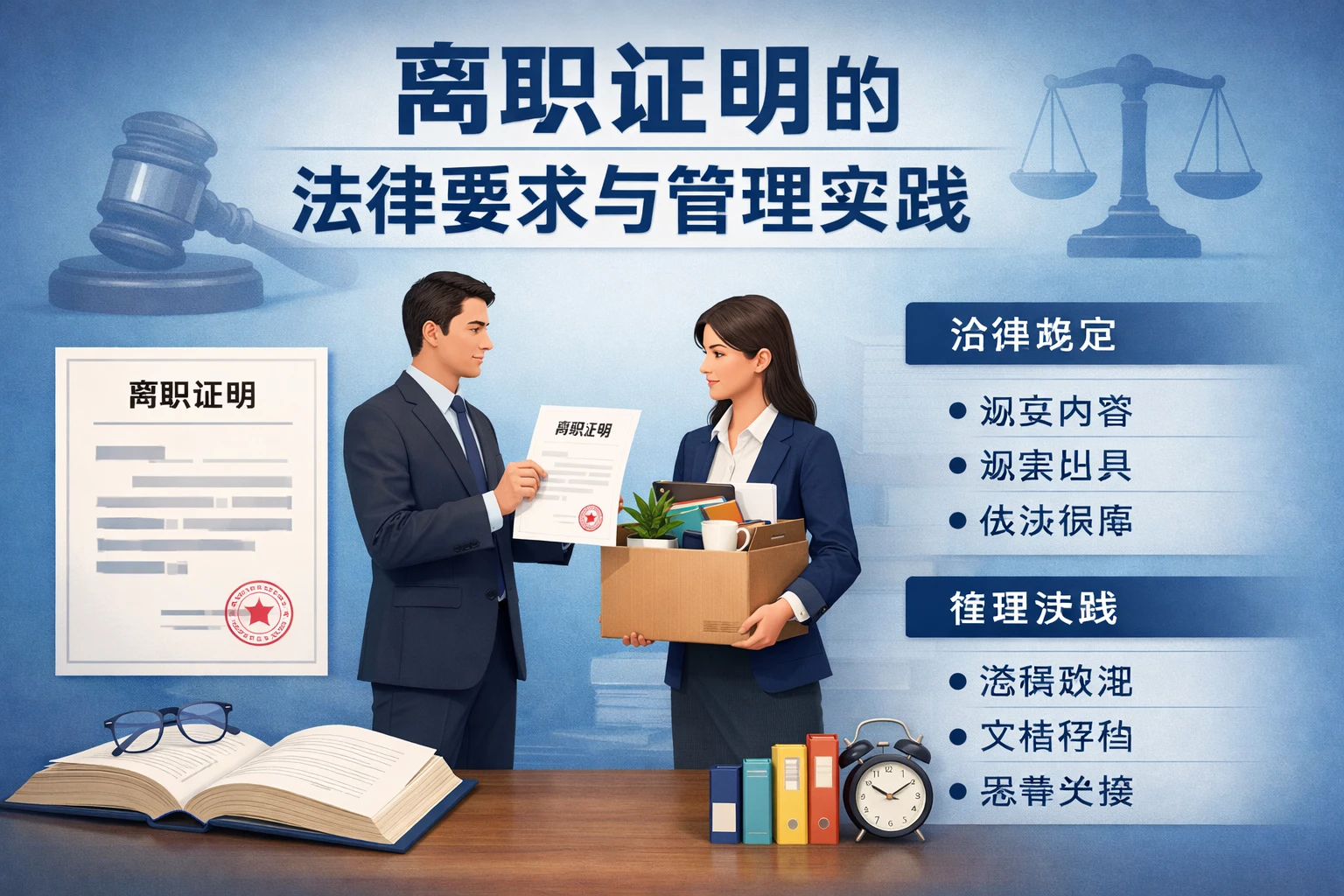 离职证明的法律要求与管理实践