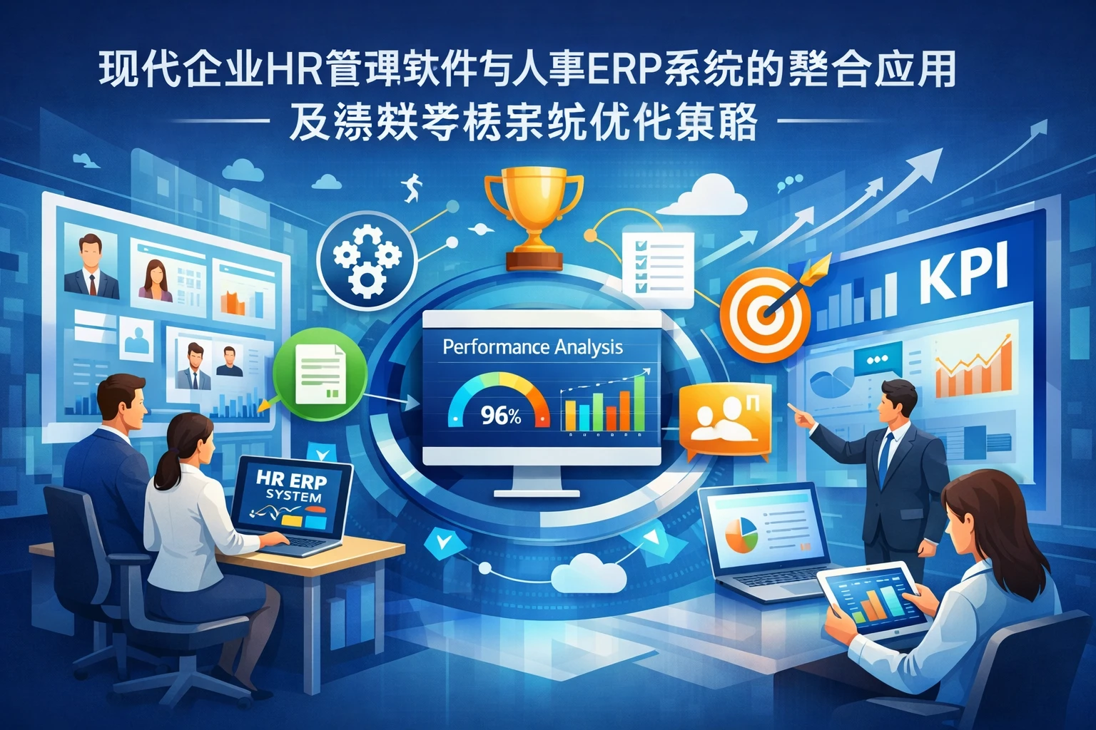 现代企业HR管理软件与人事ERP系统的整合应用及绩效考核系统优化策略