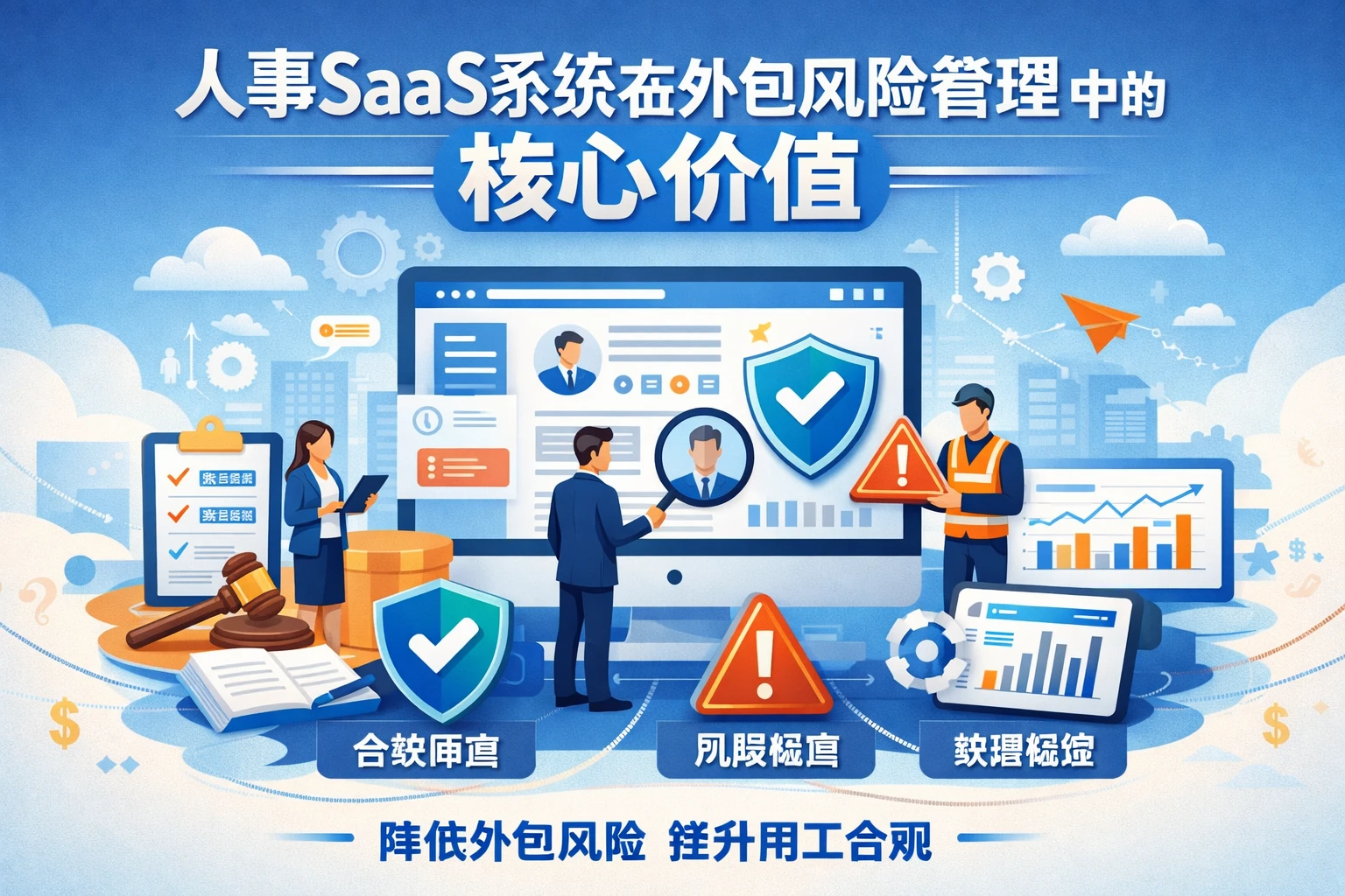人事SaaS系统在外包风险管理中的核心价值
