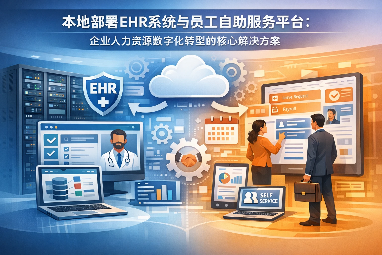 本地部署EHR系统与员工自助服务平台：企业人力资源数字化转型的核心解决方案