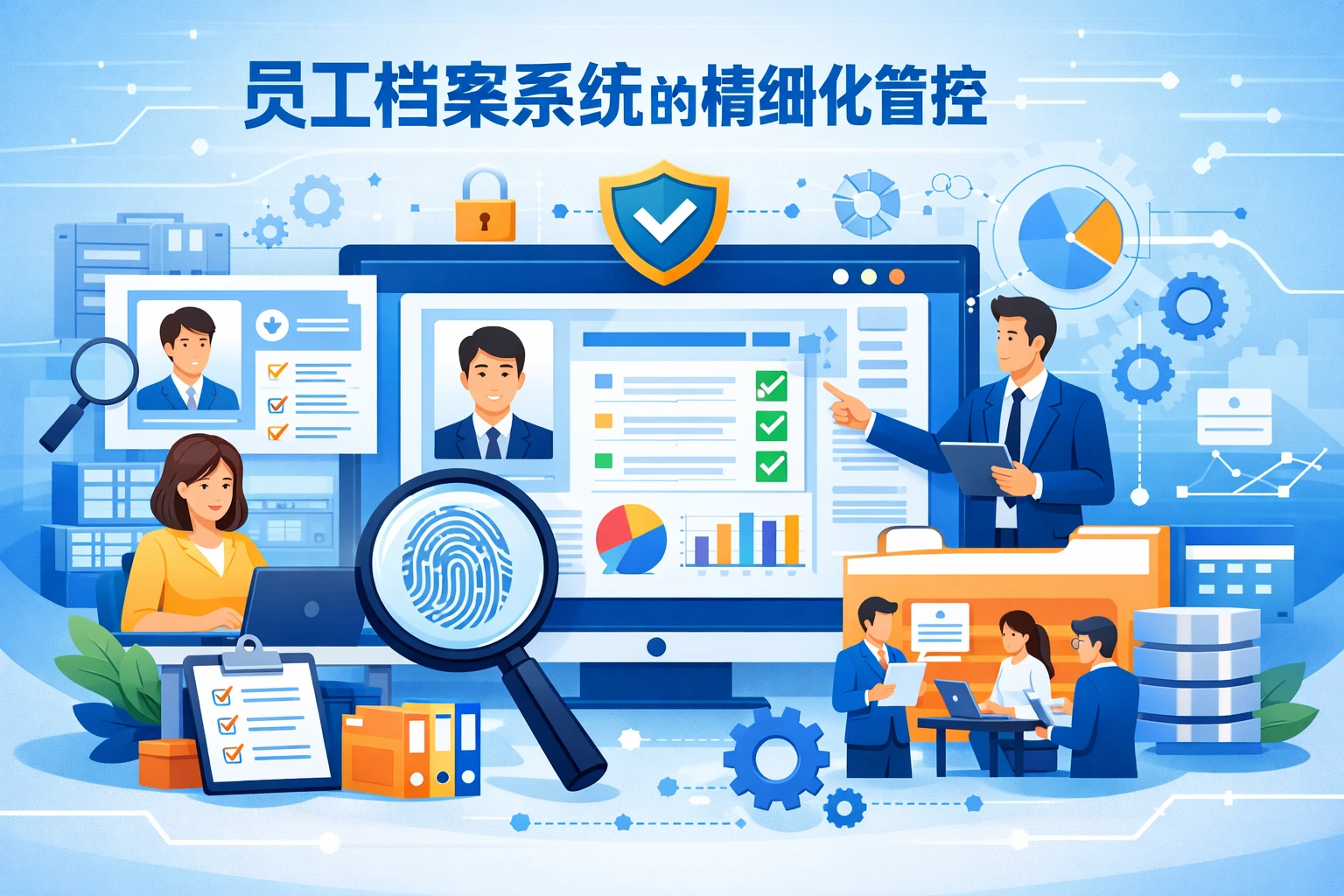 员工档案系统的精细化管控