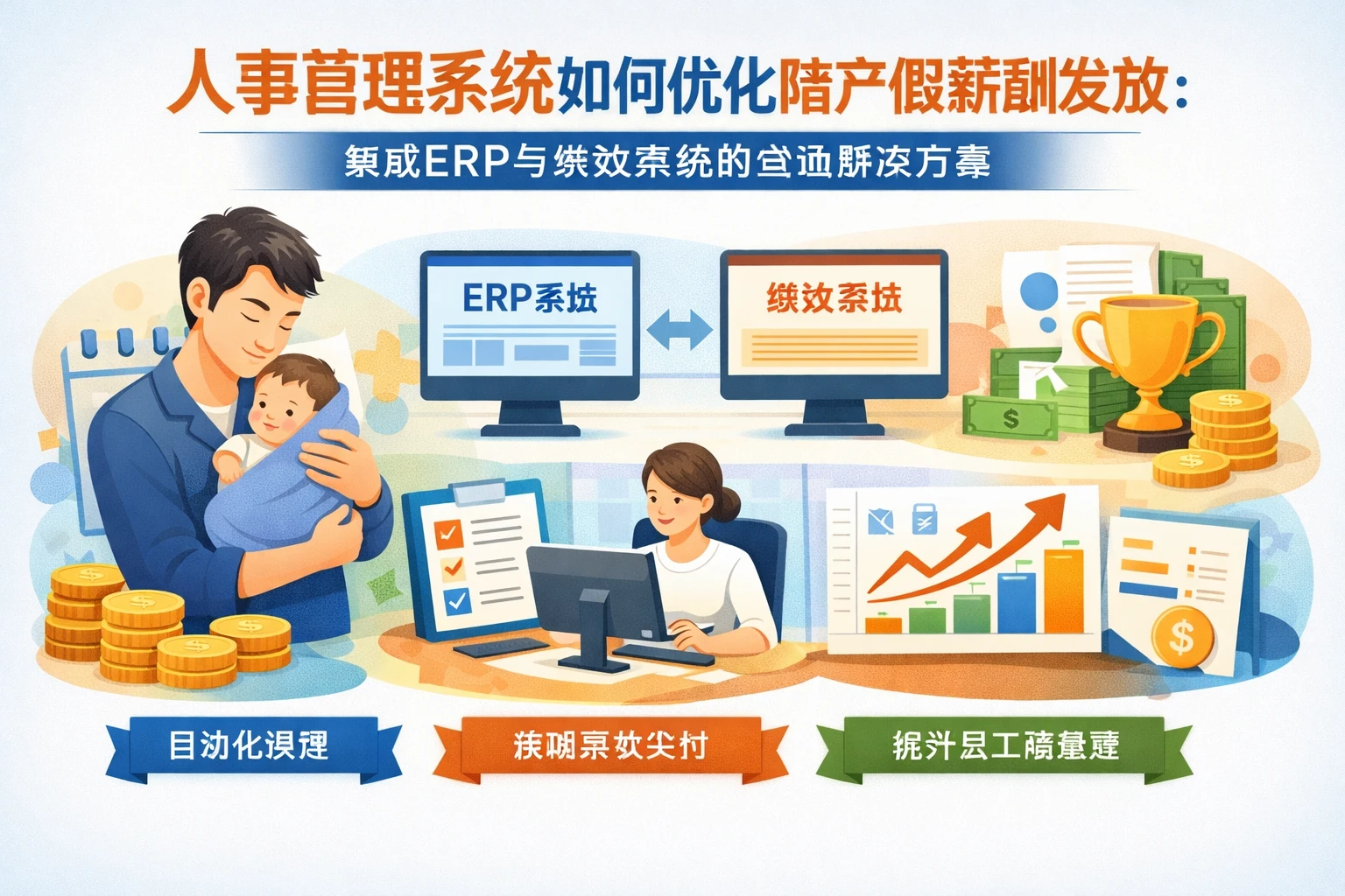 人事管理系统如何优化陪产假薪酬发放：集成ERP与绩效系统的全面解决方案