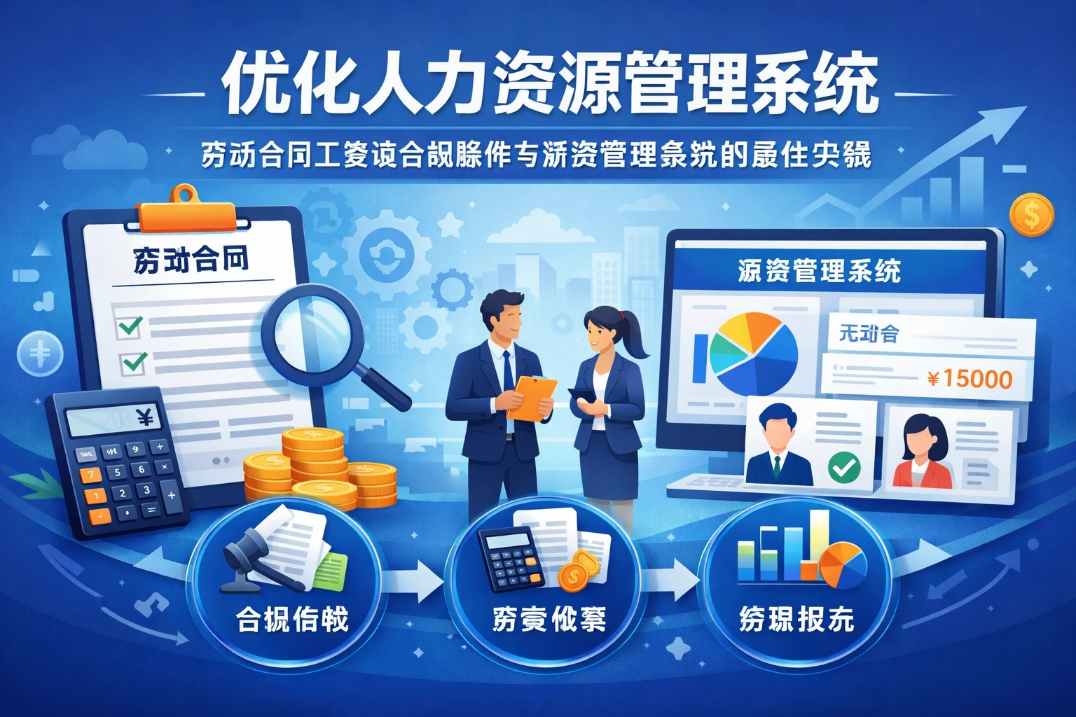 优化人力资源管理系统：劳动合同工资项合规操作与薪资管理系统的最佳实践