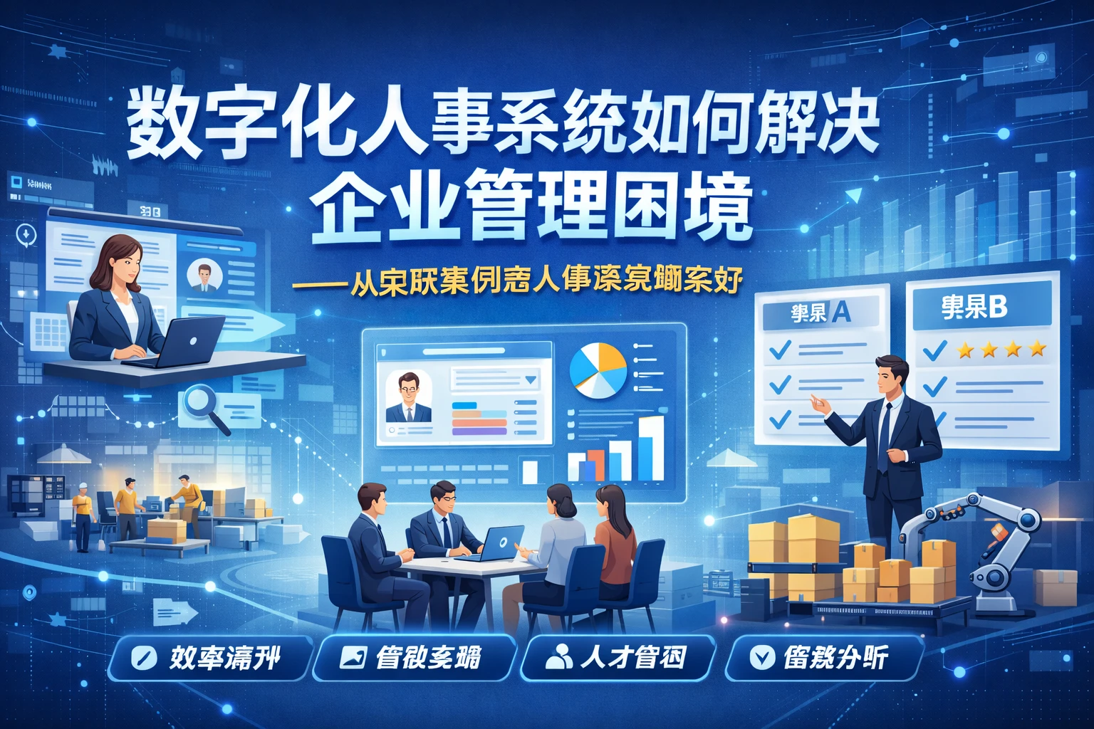 数字化人事系统如何解决企业管理困境——从实际案例看人事系统哪家好