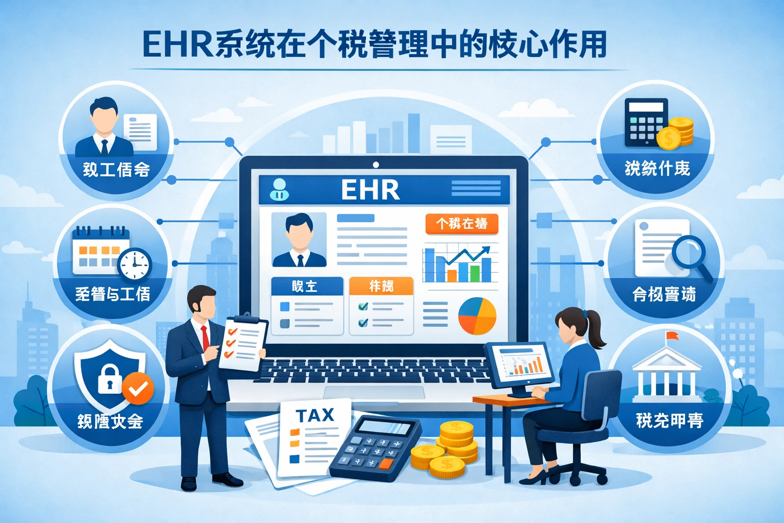 EHR系统在个税管理中的核心作用