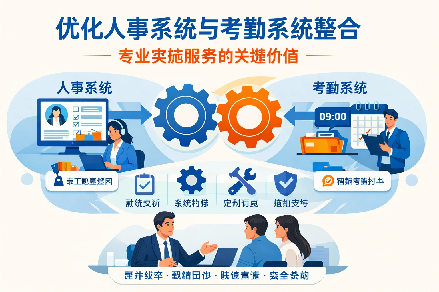 优化人事系统与考勤系统整合：专业实施服务的关键价值