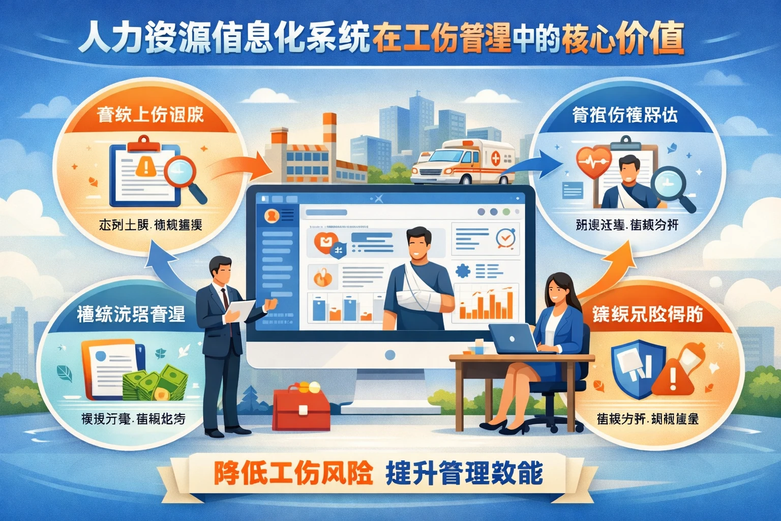 人力资源信息化系统在工伤管理中的核心价值