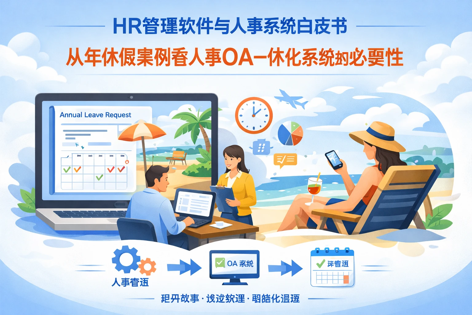 HR管理软件与人事系统白皮书：从年休假案例看人事OA一体化系统的必要性